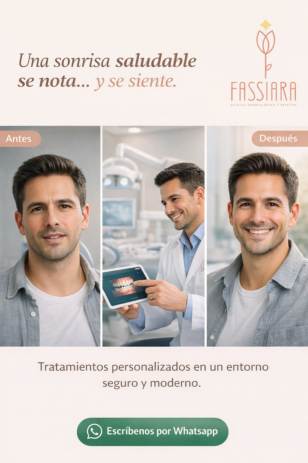 transformación dental
